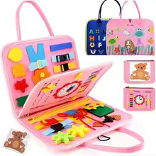Kids Travel Toy Felt Activity Books